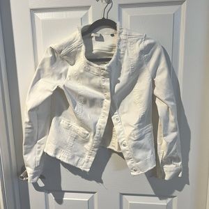 White Jean Jacket